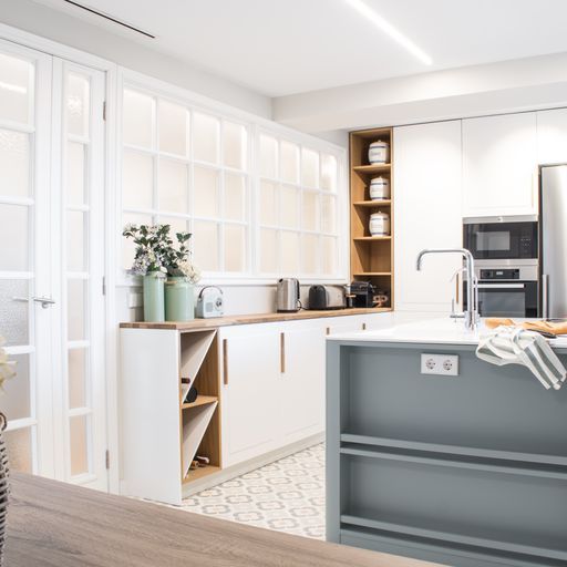 Reforma cocina acogedora